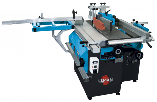 LEMAN - COM250 Combinée 5 opérations 250mm - 230V - 50Hz / 2000W - 2,7CV