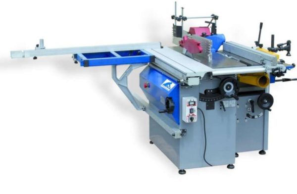 JEAN L'EBENISTE - COMB250 Combinée 5 opérations (chariot ras de lame/inciseur) - mortaiseuse en option