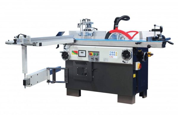 HOLZPROFI MAKER - TS315I - Combiné Toupie-Scie avec Chariot Alu Ras de Lame 2000 x 270 mm - 3000 W - 230V