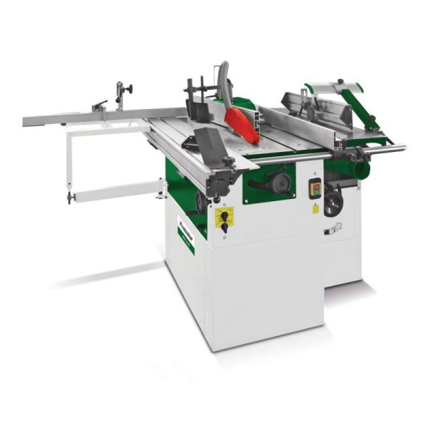 HOLZSTAR - UMK 5-250 - Combinée à Bois Monophasée 5 opérations avec chariot à déligner 1300 mm