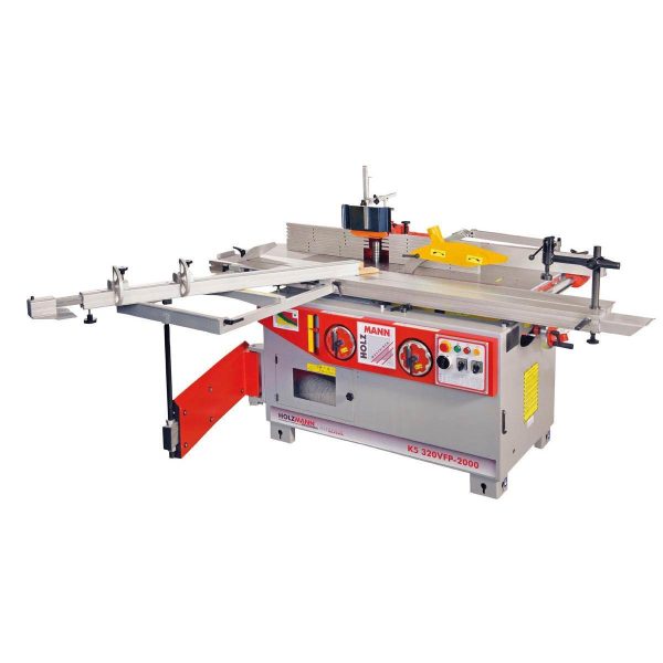 HOLZMANN - K5320VFP2000 - Combinée 5 Opérations 400 V - Puissance 3600 W - Largeur Dégau 320 mm