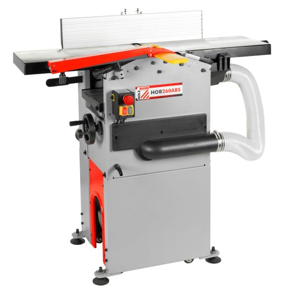 Raboteuse Dégauchisseuse avec Aspirateur et socle Intégrés - Holzmann HOB260ABS 230V
