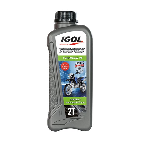 Huile mélange moteur 2 temps igol 1l sae30 igol