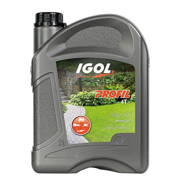 Huile moteur profil 4 t 15w40 - 2 litres igol