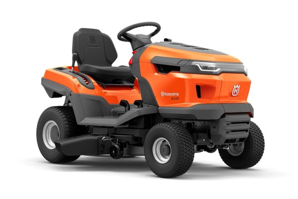 Tondeuse autoportée Husqvarna TS 215T à 2 cylindres et à projection latérale 15.9 CV - 95CM